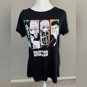 Hunter x Hunter Black Graphic T-Shirt